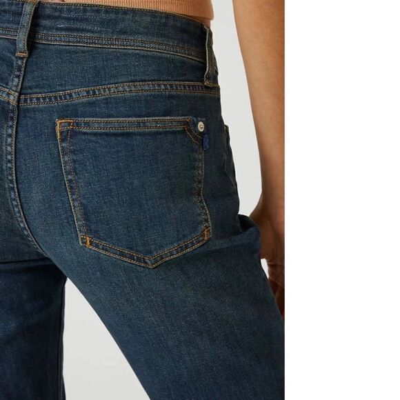 Anthropologie | Pilcro The Slim Boyfriend Jeans | Size: 26 | Color: Denim Dark - Picture 3 of 6